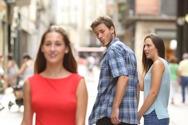 Distracted Boyfriend meme