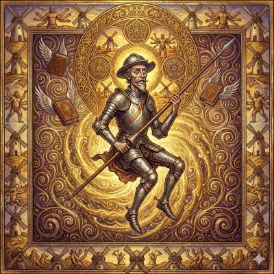 St. Quixote, the Knight of La Mancha